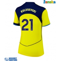 Tottenham Hotspur Dejan Kulusevski #21 Rezervni Dres za Ženska 2025-26 Kratak Rukav